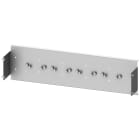 SIEMENS - piastra di montaggio 3NP1123 (NH000 fino a 160A), 3NP1133 (NH00 fino a 160 A), A: 250 mm, La: 600 mm