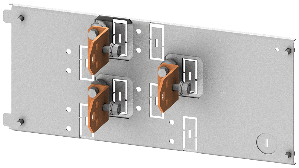 SIEMENS - Collegamento cavi 3VA22 (250A) A: 200mm esecuzione fissa, zoccolo da innesto