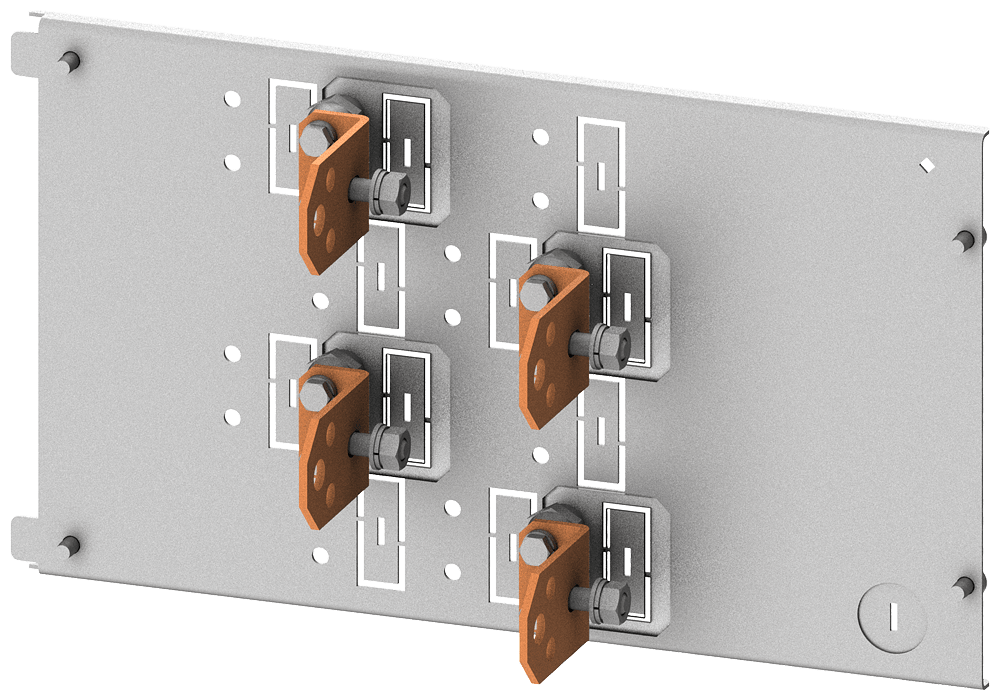 SIEMENS - Collegamento cavi 3VA13 (400A), 3VA14 (630A), 3VA23 (400A), 3VA24 (630A)
