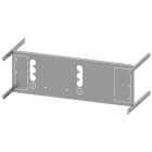 SIEMENS - piastra di montaggio 3VA23 (400A), a 3 poli, zoccolo da innesto, modulo estraibile A: 250 mm, La: 800mm