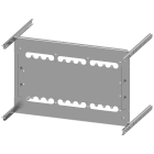 SIEMENS - piastra di montaggio 3VA12 (250A), a 3 poli, zoccolo da innesto, struttura 8US, A: 350mm, La: 600mm