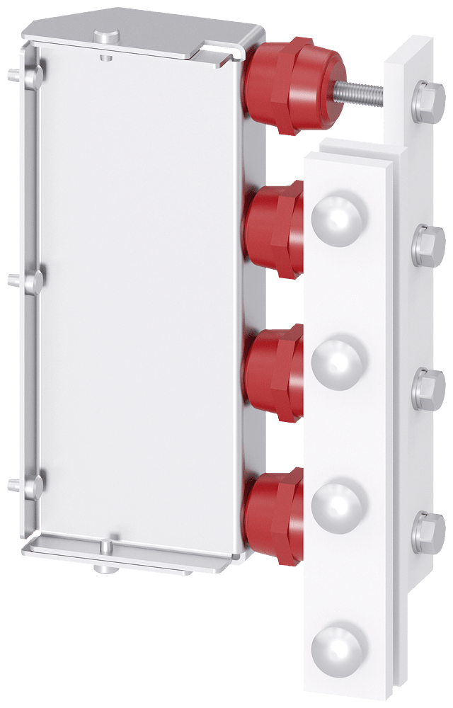 SIEMENS - Collegamento cavi, 3VA27 (1600A), esecuzione fissa, a 3/4 poli, A: 450mm