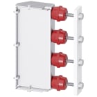 SIEMENS - Collegamento cavi, 3VA27 (1600A), esecuzione estraibile, a 3/4 poli, A: 450mm