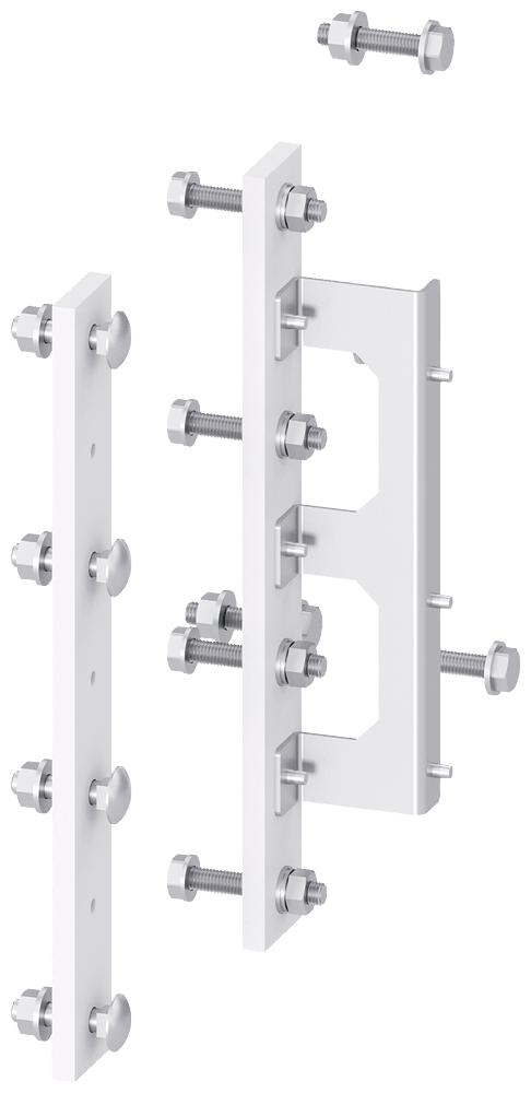 SIEMENS - Collegamento sbarra di distribuzione verticale, 3VA15 (1000A), 3VA25 (1000A), 3VA26 (1250A)