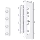 SIEMENS - Collegamento sbarra di distribuzione verticale, 3VA27 (1600A), esecuzione fissa, a 3/4 poli, A: 450mm