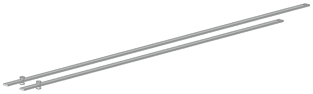 SIEMENS - Aste di chiusura per profilo semicilindrico