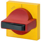 SIEMENS - Operatore 8UC7, operatore rosso, mostrina frontale colore giallo, parte di ricambio per 8UC7121-8BD15