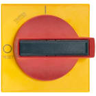 SIEMENS - Operatore colore rosso, mostrina frontale colore giallo, comando porta 8UC7, parte di ricambio per 8UC7222-3BB20
