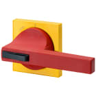 SIEMENS - Operatore 8UC7 con mostrina frontale, operatore colore rosso, mostrina frontale colore giallo parte di ricambio