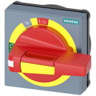 SIEMENS - Operatore con mostrina frontale arresto di emergenza senza compensazione della tolleranza, accessorio per: 3VA2