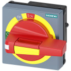 SIEMENS - Operatore con mostrina frontale di arresto di emergenza con compensazione della tolleranza, accessorio per: 3VA2