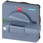 SIEMENS - Operatore con mostrina frontale standard, dimensioni 75x 75, per albero 8x 8, 0-I