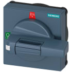 SIEMENS - Operatore con mostrina frontale standard con illuminazione, dimensioni 75x 75, per albero 8x 8