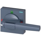 SIEMENS - Operatore con mostrina frontale standard, dimensioni 100 x 100, per albero 10x 10, I-0-II