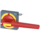 SIEMENS - Operatore con mostrina frontale OFF di emergenza con illuminazione, dimensioni 100x 100