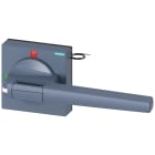 SIEMENS - Operatore con mostrina frontale standard con illuminazione, dimensioni 100 x 100
