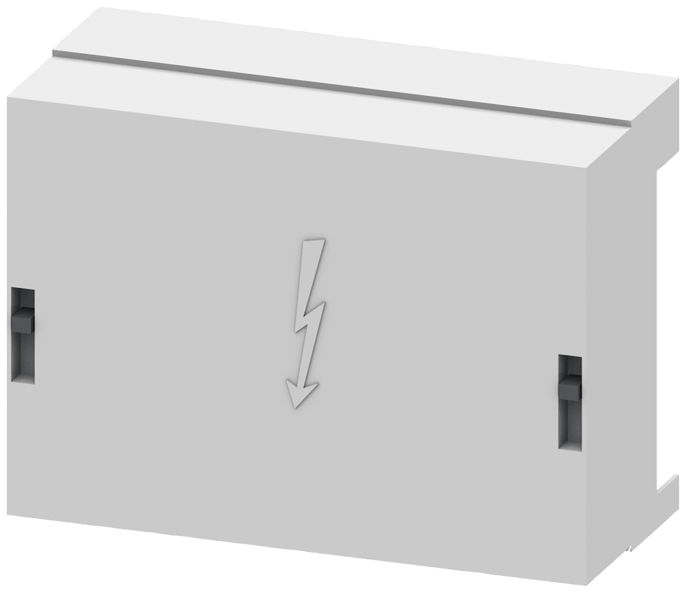 SIEMENS - Sistema di sbarre collettrici, accessori, interasse sbarre 60mm, copertura