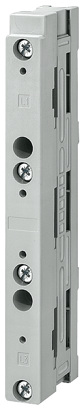 SIEMENS - sistema di sbarre collettrici, accessori interdistanza tra le sbarre 60mm supporto per sbarre collettrici a 3 poli per sbarre 12x 5 (10)-30x 5 (10)...
