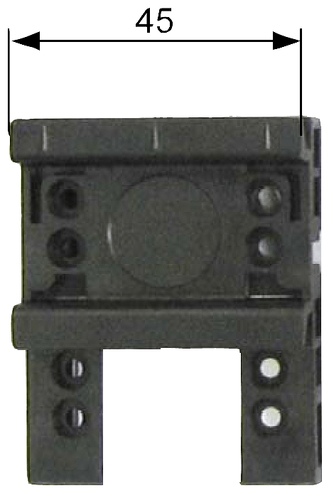 SIEMENS - Sistema di sbarre collettrici, accessori, interasse sbarre 60mm, guida portante 35mm 8US19987CB45