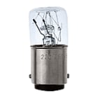 SIEMENS - Lampada a incandescenza, 5 W, attacco BA 15d, 24 V, accessorio per colonnine di segnalazione 8WD4