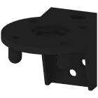 SIEMENS - Angolare per montaggio con piede, accessorio per colonnine di segnalazione, D=70 mm