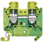 SIEMENS - Morsetto passante PE con collegamento a vite, larghezza morsetto 12,0 mm, colore verde-giallo