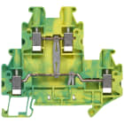 SIEMENS - Morsetto a due piani PE con collegamento a vite, dimensione del morsetto 2,5 mm² larghezza morsetto