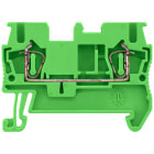 SIEMENS - Morsetto passante con collegamento a molla, sezione: 2,5 mm², larghezza: 5,2 mm