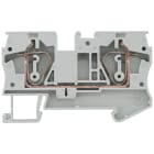SIEMENS - Morsetto passante con collegamento a molla, sezione: 0,5 ... 6 mm², larghezza: 8,2 mm