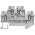SIEMENS - Morsetto a due piani con collegamento a molla, sezione: 0,14 ... 1,5 mm², larghezza: 4,2 mm