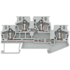 SIEMENS - Morsetto a due piani con collegamento a molla, sezione: 0,5 ... 4 mm², larghezza: 6,2 mm