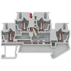 SIEMENS - Morsetto a due piani con indicatore luminoso (15 ... 30 V) con collegamento a molla