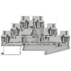 SIEMENS - Morsetto a tre piani 2,5 mm²; grigio; larghezza 5,2 mm