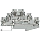 SIEMENS - Morsetto a tre piani 2,5 mm²; con 1 potenziale F R i 3 L; grigio; larghezza 5,2 mm
