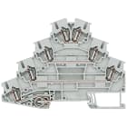 SIEMENS - Morsetto a quattro piani per motore, con collegamento a molla, sezione: 0,08 ... 2,5 mm² 8WH20404LF00