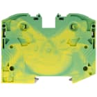 SIEMENS - Morsetto PE, 35 mm², connessione IPO, larghezza morsetto 16 mm, giallo-verde, su entrambi i lati