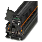 SIEMENS - Morsetto portafusibile, 5 x 20 mm, 4 mm², larghezza 6,2 mm, nero, LED a 24 V