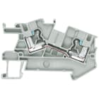 SIEMENS - Morsetto, attacco ad innesto iPo, morsetto per installazione, morsetto passante, 4 mm², grigio