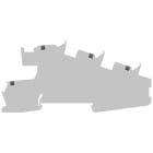 SIEMENS - Morsetto per installazione L N 2,5 mm², larghezza 5,2 mm, grigio