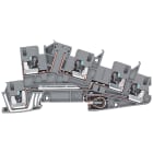 SIEMENS - Morsetto per installazione PE, L, L 2,5 mm², larghezza 5,2 mm, grigio