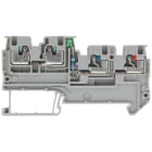SIEMENS - Morsetto per sensori 1,5 mm² per 3 conduttori con LED 24 V verde