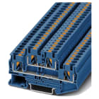 SIEMENS - Morsetto a due piani 4 mm², larghezza 6,2 mm blu 8WH60200AG01