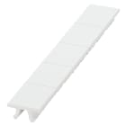 SIEMENS - Etichetta di siglatura, iscrizione frontale, La: 16,2 mm, fissaggio a scatto, bianco, 35 mm2