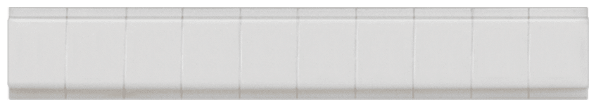 SIEMENS - Etichetta di siglatura, iscrizione piatta, La: 4,2 mm, fissaggio a scatto, bianco, 1,5 mm2