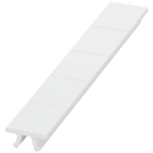 SIEMENS - Etichetta di siglatura, iscrizione frontale, La: 16,2 mm, fissaggio a scatto, bianco, 35 mm2