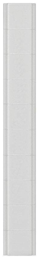 SIEMENS - Etichetta di siglatura, iscrizione piatta, La: 5,2 mm, fissaggio a scatto, bianco, 2,5 mm2 8WH81412XA05