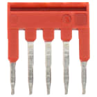 SIEMENS - Ponticello a innesto 2 poli, 3,5 mm rosso