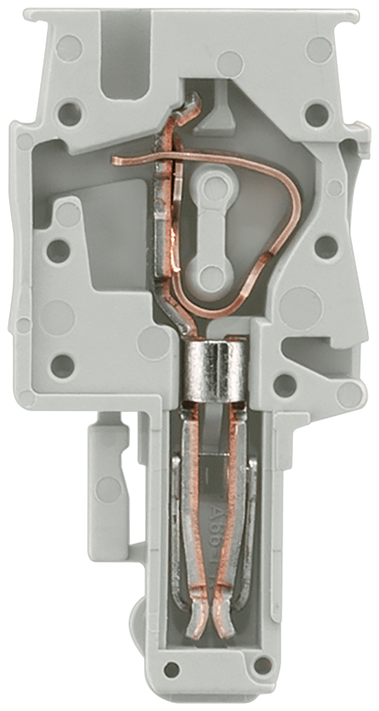 SIEMENS - Accoppiamento a innesto elemento a sinistra confezionabile in proprio, con collegamento a molla