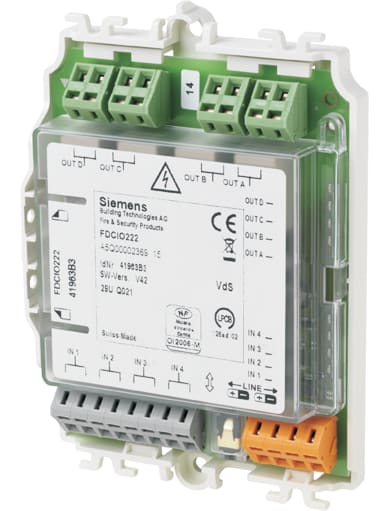 SIEMENS - FDCIO222 Modulo 4 ingressi/4 uscite
