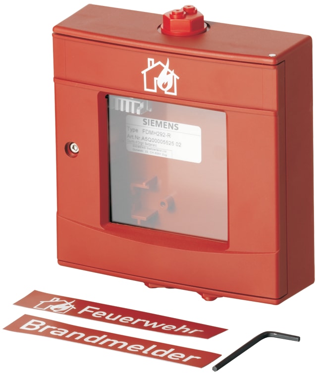 SIEMENS - FDMH292-R Cust. rossa Alta resistenza
